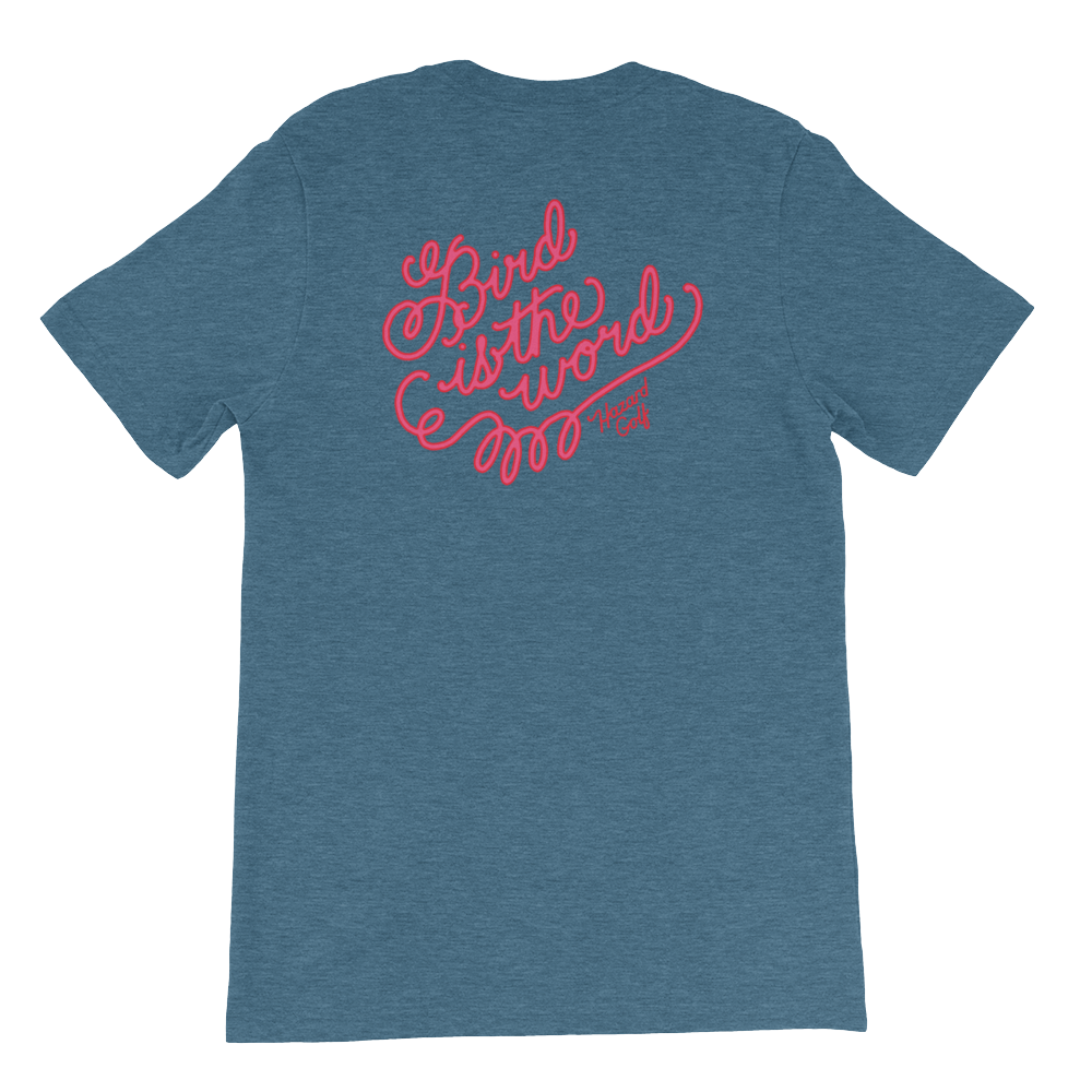 Bird is the Word T-Shirt – Hazard Golf - Main Image